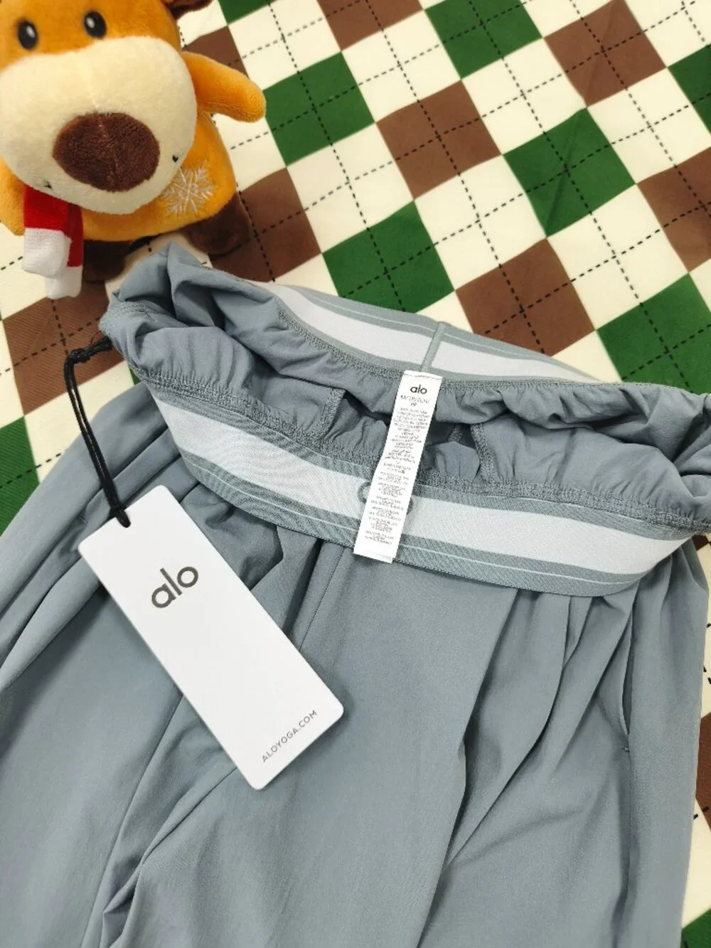 Steel Grey ALO Yoga High/Low Rise Wide Leg Pants Regular-Chic Everyday Trouser🍎